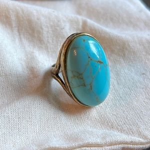 lucky brand turquoise ring